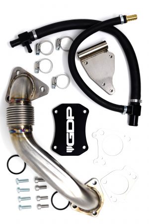 EGR Delete 11-16 Duramax | GDP421023 | Cooler Upgrade w/ Up Pipe